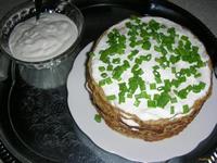 Закусочный картофельный торт рецепт с фото