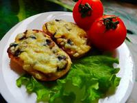 Бутерброды с грибами и сыром рецепт с фото