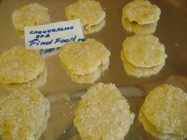 Печенье из рисовых хлопьев рецепт с фото 5-го шага 