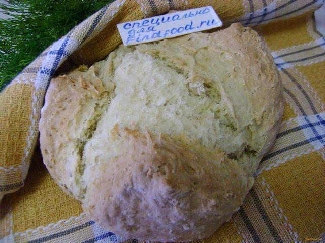 Содовый хлеб с овсяными хлопьями рецепт с фото 5-го шага 