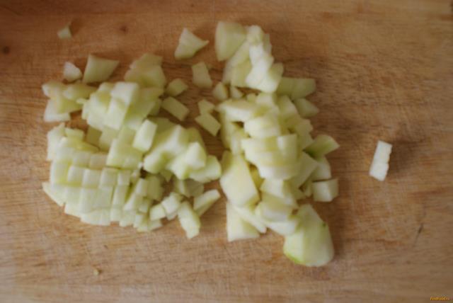 Кукурузные маффины с яблоком рецепт с фото 3-го шага 
