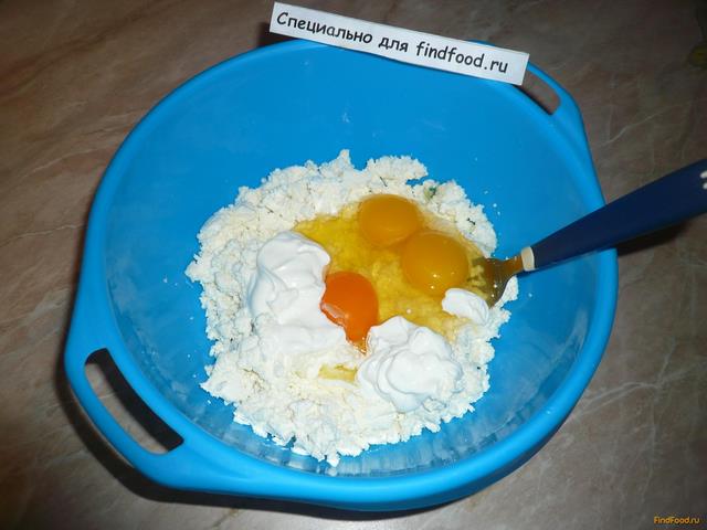 Творожная запеканка с грейпфрутом рецепт с фото 3-го шага 