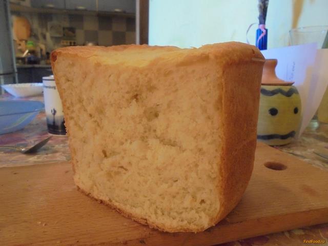Мягкий белый хлеб в хлебопечке рецепт с фото 9-го шага 