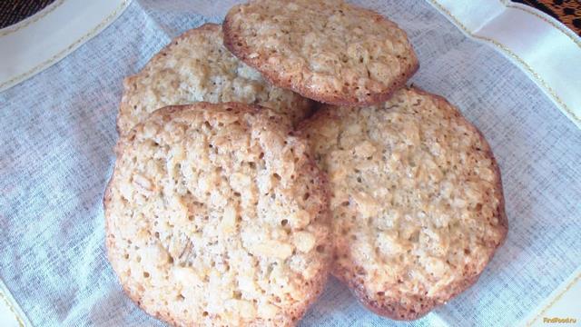 Овсяное печенье на растительном масле рецепт с фото 8-го шага 