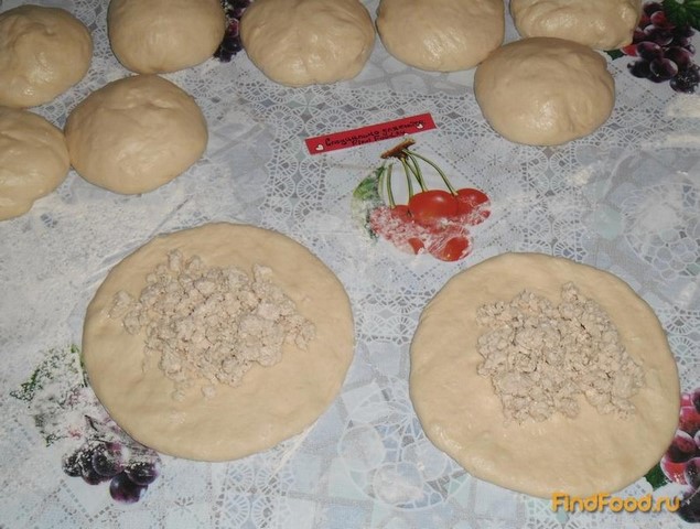 Пирожки в духовке рецепт с фото 4-го шага 