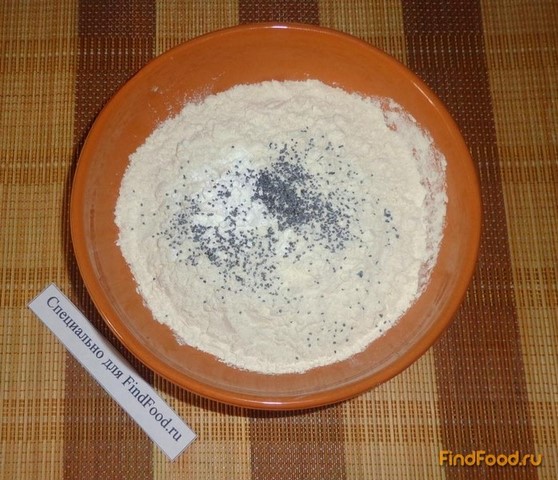 Маково - медовый кекс рецепт с фото 2-го шага 