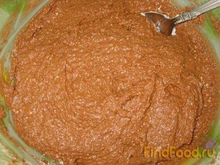 Творожно-кокосовый кекс с какао рецепт с фото 3-го шага 