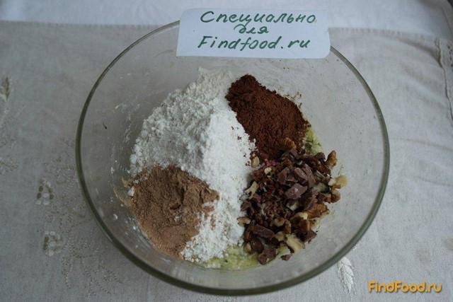 Шоколадное печенье с цукини рецепт с фото 6-го шага 