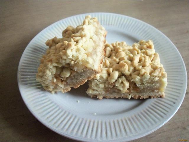 Тертый пирог с яблочной начинкой рецепт с фото 7-го шага 