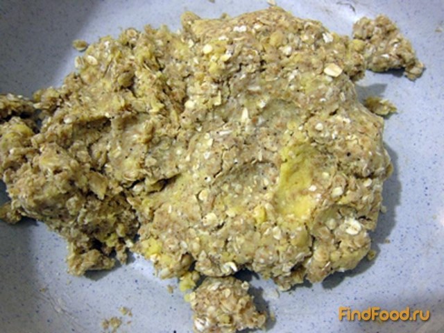 Овсяные печенья с сыром рецепт с фото 3-го шага 