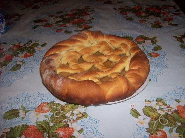 Яблочный пирог с корицей рецепт с фото 20-го шага 