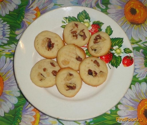 Печенье с корицей и грецким орехом рецепт с фото 10-го шага 