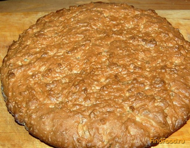 Ореховый торт с киви рецепт с фото 4-го шага 