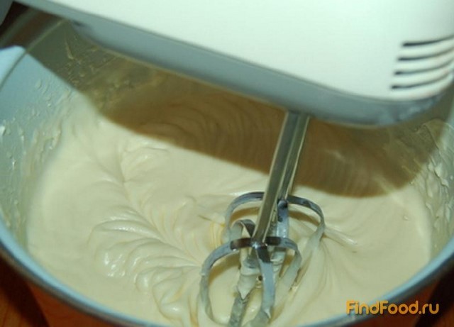 Ореховый торт с киви рецепт с фото 5-го шага 