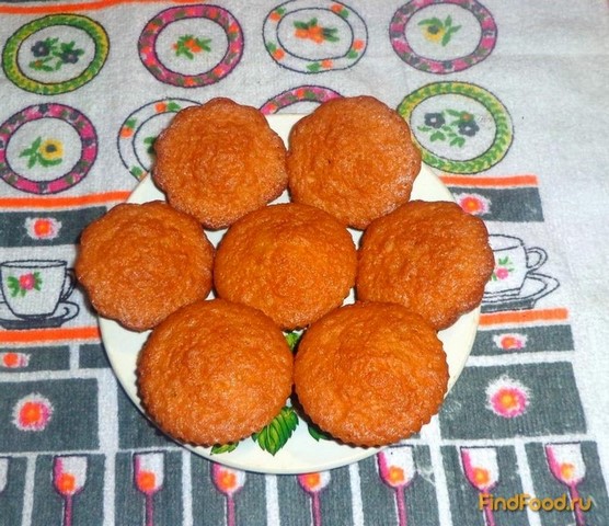 Бисквитные кексы с черносливом рецепт с фото 12-го шага 