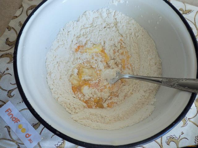 Бездрожжевое тесто на кефире рецепт с фото 3-го шага 