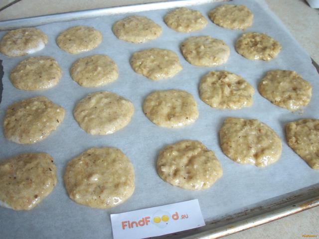 Овсяное печенье с орехами рецепт с фото 8-го шага 
