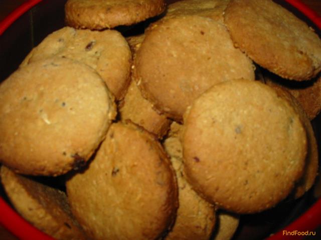Овсяное печенье с курагой и черносливом рецепт с фото 8-го шага 