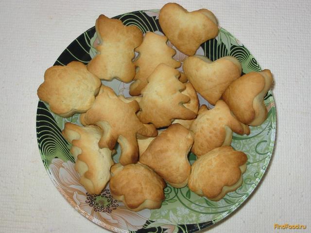 Фигурное печенье рецепт с фото 5-го шага 