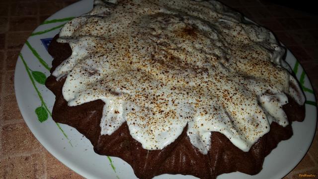 Шоколадный кекс с ананасом рецепт с фото 8-го шага 