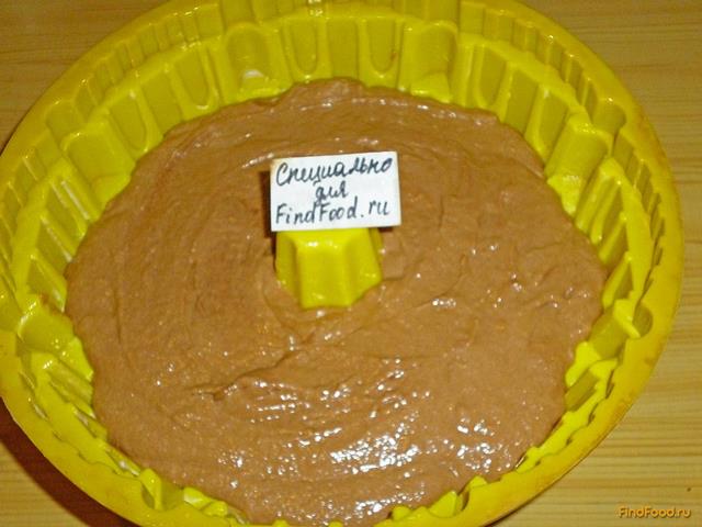 Шоколадный манник с вишней рецепт с фото 10-го шага 