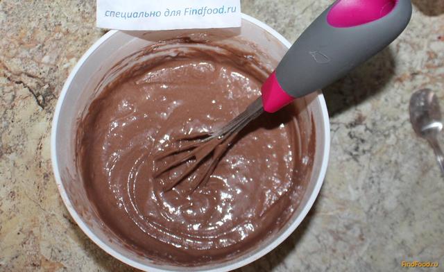 Шоколадные кексы с творожной начинкой рецепт с фото 5-го шага 
