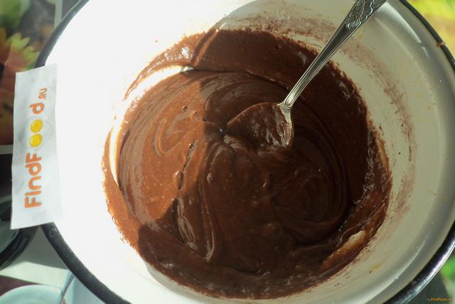 Шоколадный пирог с вишней рецепт с фото 5-го шага 