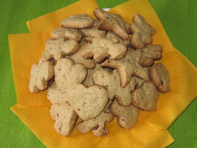 Песочное печенье с грецкими орехами рецепт с фото 8-го шага 