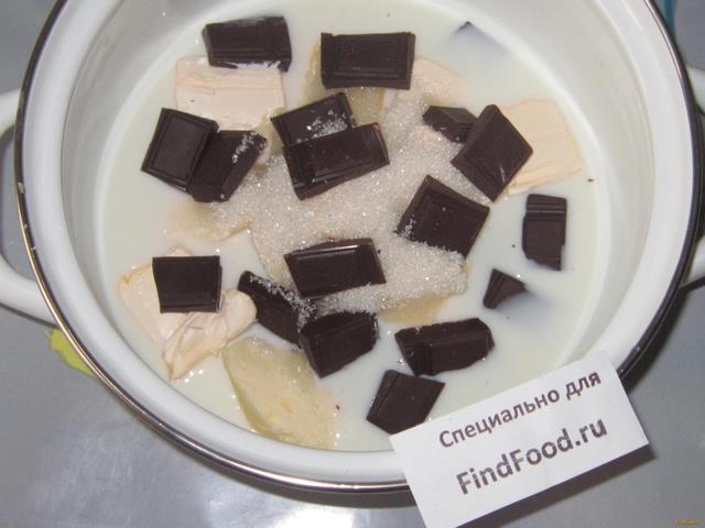 Кексы с горьким и белым шоколадом рецепт с фото 1-го шага 