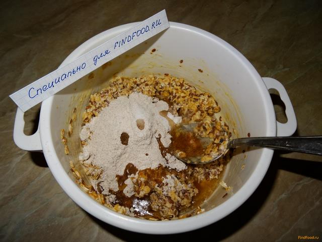 Овсяные булочки с семенами льна рецепт с фото 6-го шага 