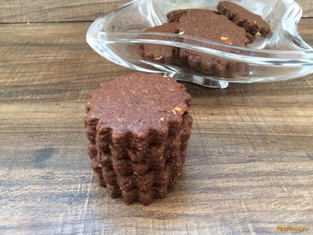 Шоколадное печенье с коньяком рецепт с фото 8-го шага 