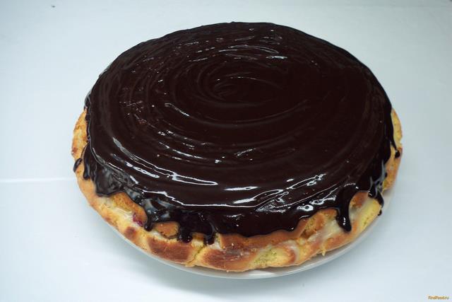 Бисквитный торт с малиной рецепт с фото 13-го шага 