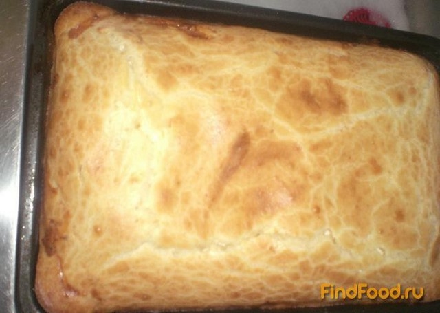 Пирог с луково - сырной начинкой рецепт с фото 3-го шага 