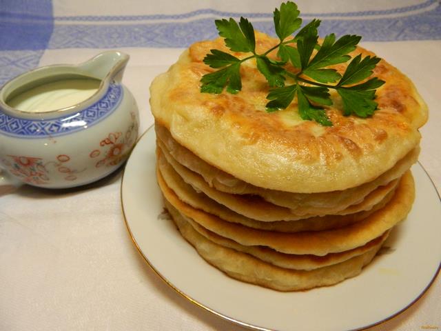 Хачапури на сковороде рецепт с фото 10-го шага 