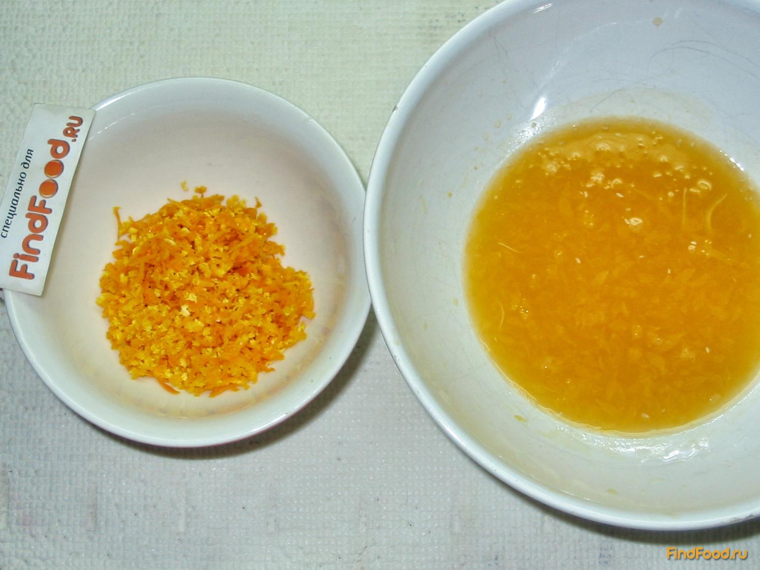 Кекс с апельсинами рецепт с фото 1-го шага 