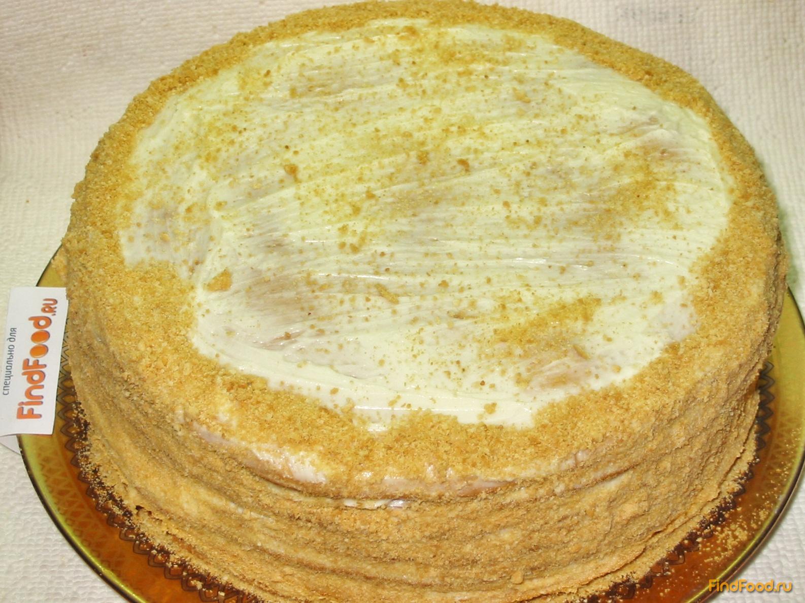 Медовый торт с заварным кремом рецепт с фото 21-го шага 