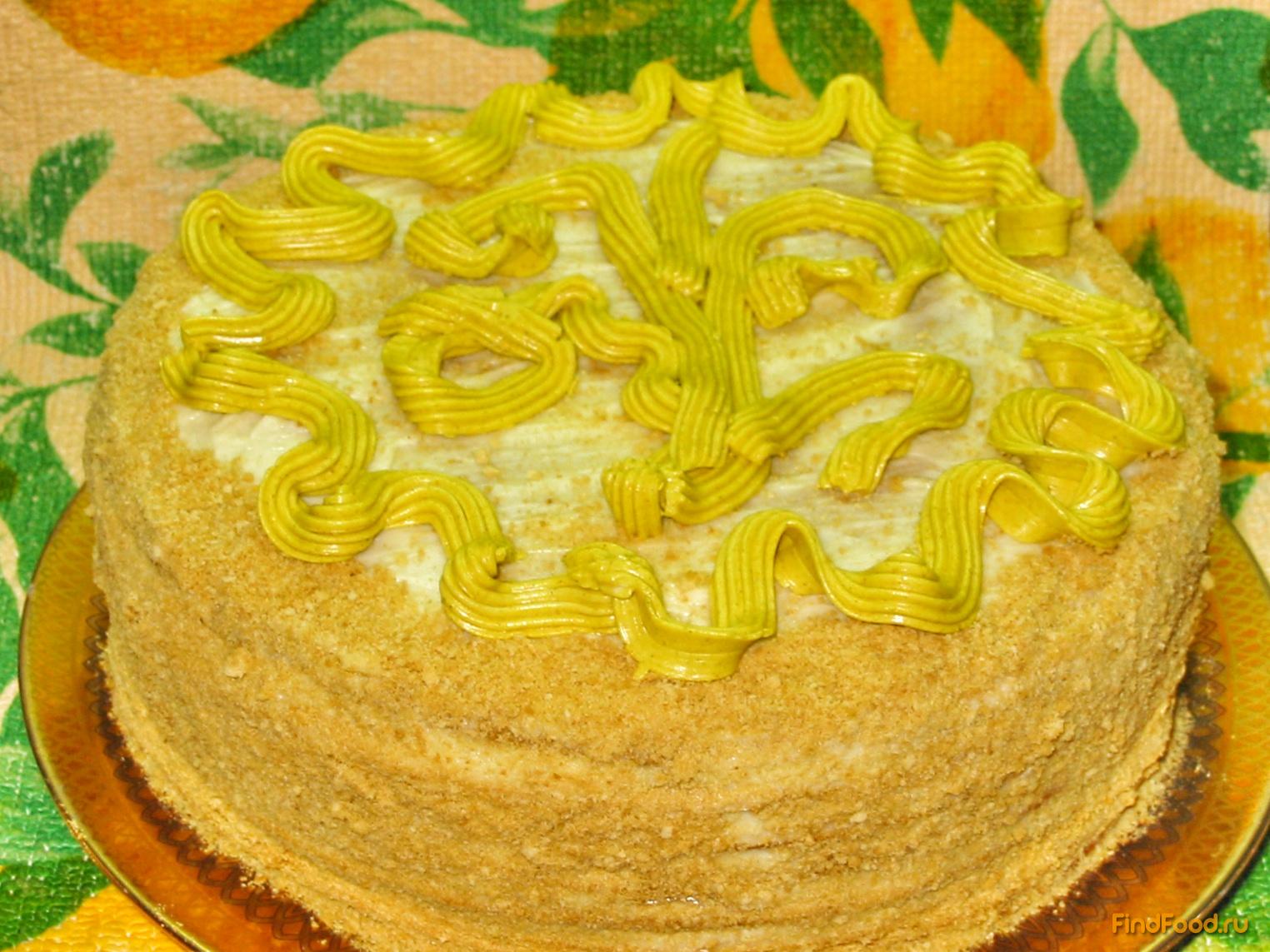 Медовый торт с заварным кремом рецепт с фото 22-го шага 