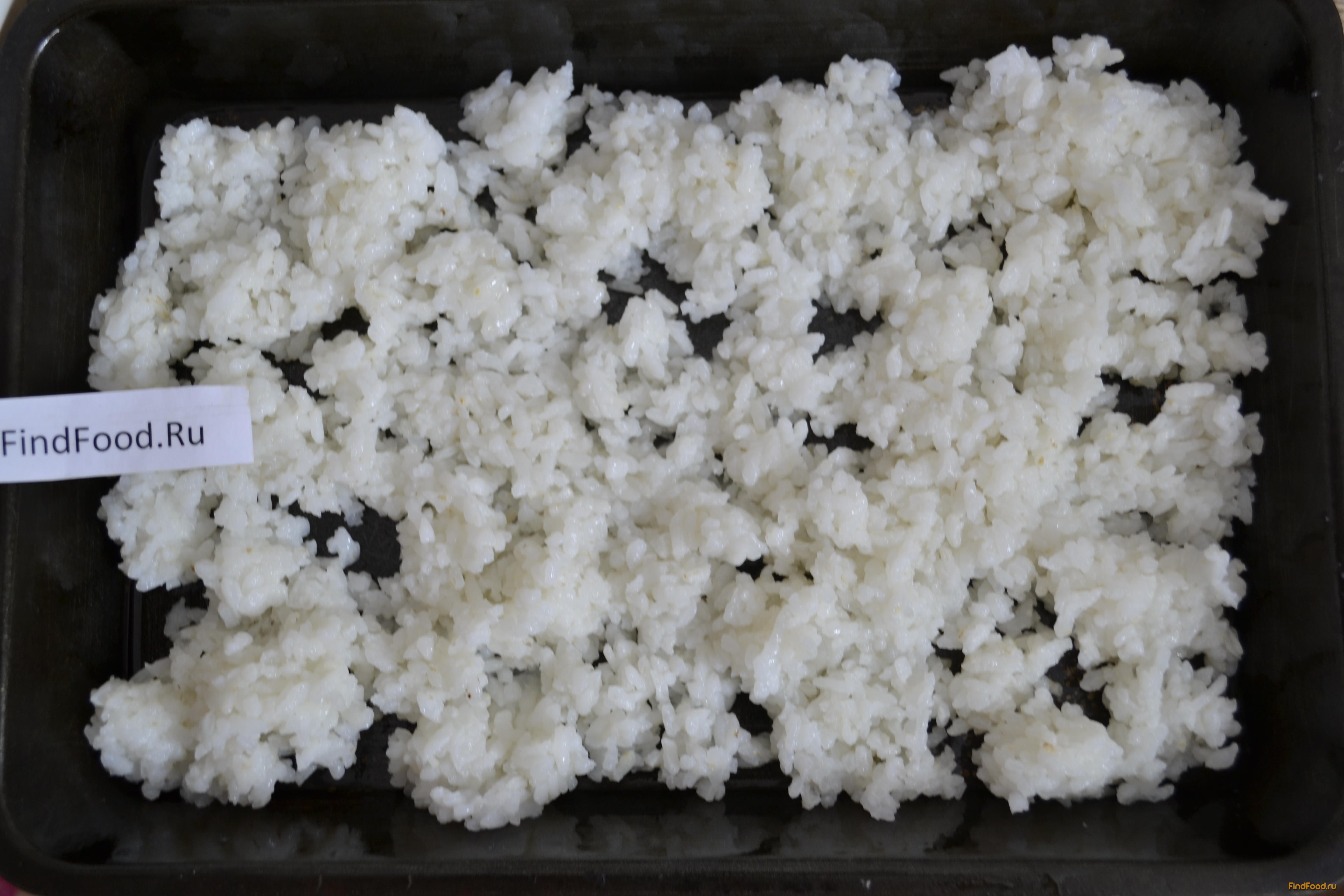 Рисовая запеканка с грибами рецепт с фото 12-го шага 