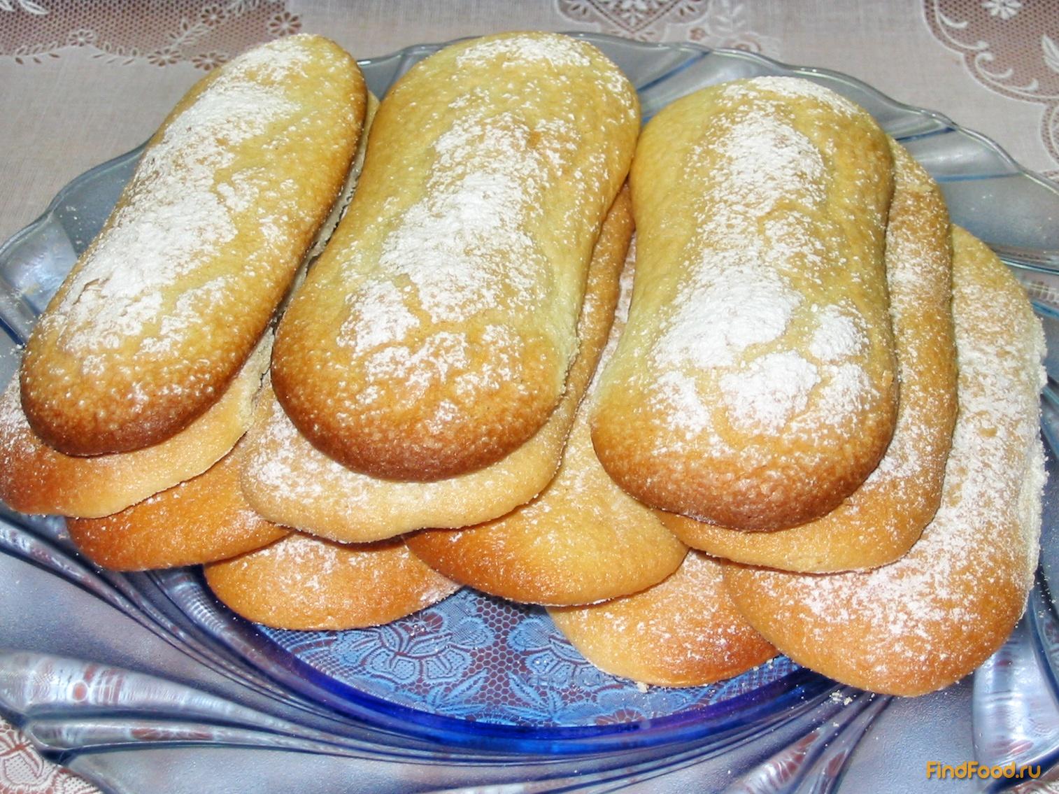 Печенье Савоярди по - домашнему рецепт с фото 9-го шага 