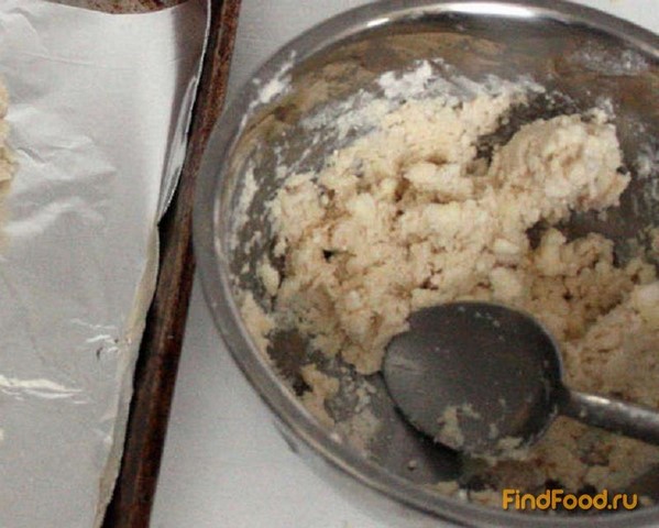 Сырное печенье рецепт с фото 2-го шага 
