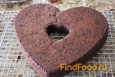 Пирог с какао и шоколадом рецепт с фото 10-го шага 
