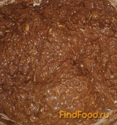 Овсяное печенье с какао рецепт с фото 2-го шага 