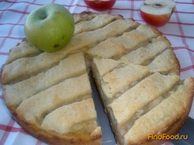 Польский яблочный пирог рецепт с фото 6-го шага 