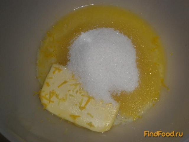 Творожно-лимонный пирог рецепт с фото 1-го шага 