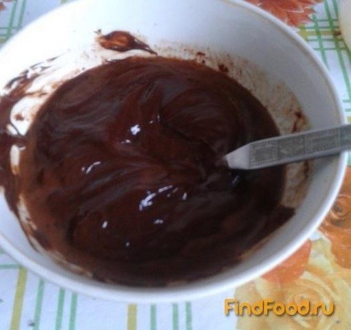 Шоколадный кекс с жидкой начинкой рецепт с фото 1-го шага 