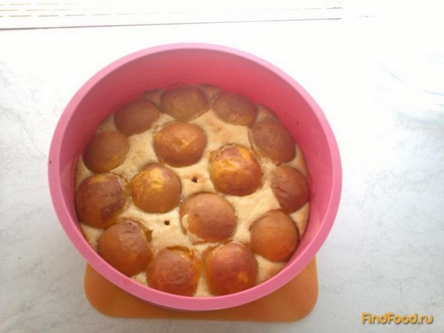 Сочный абрикосовый пирог рецепт с фото 9-го шага 