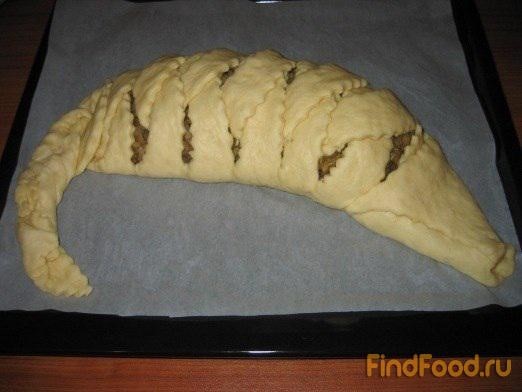 Пирог Крокодил рецепт с фото 6-го шага 
