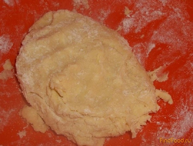 Пирог с персиками и творожным кремом рецепт с фото 2-го шага 