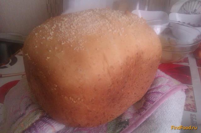 Миндальный белый хлеб в хлебопечке рецепт с фото 9-го шага 