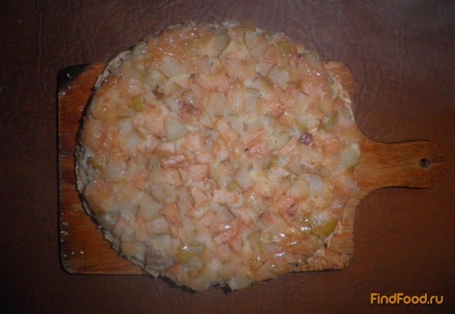 Грушево-яблочная шарлотка рецепт с фото 14-го шага 